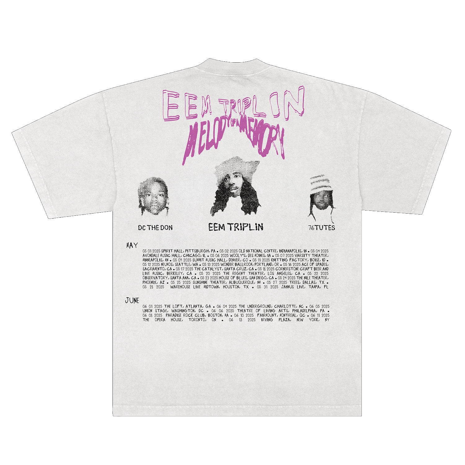 White Tour T-Shirt